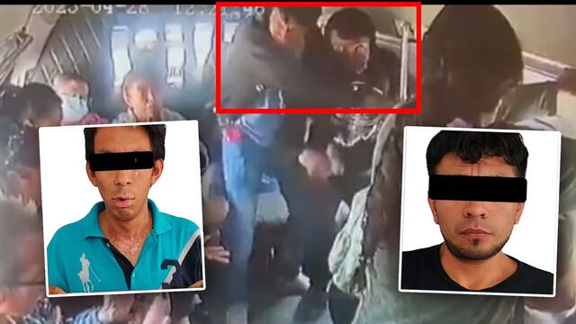 Ladrones detenidos por asalto a combi en Zumpango