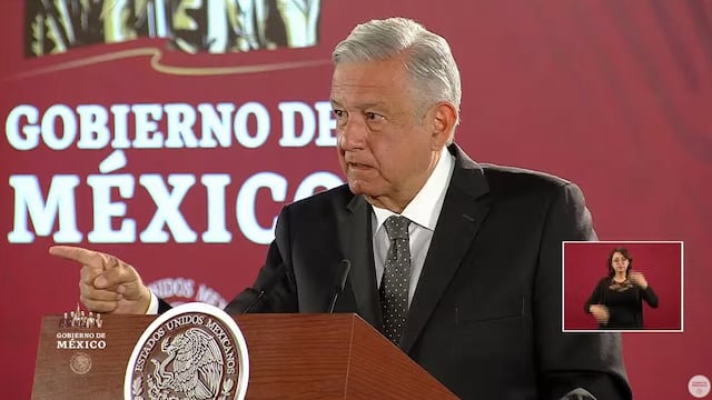 El presidente AMLO en su conferencia mañanera de este lunes 2 de diciembre.