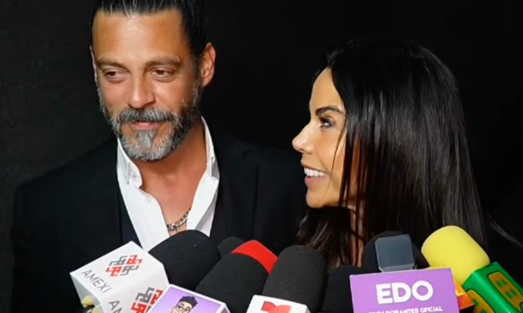 Paola Rojas y su novio, Jorge Suárez