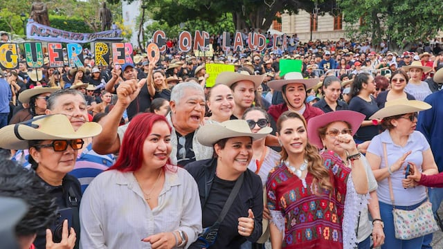Evelyn Salgado celebra segundo Informe de gobierno de Claudia Sheinbaum.