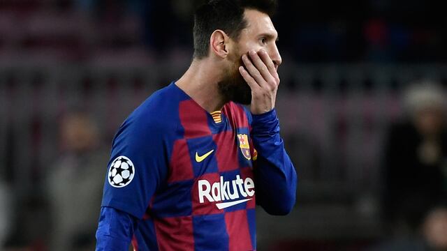 Messi y el Barça no pudieron en casa