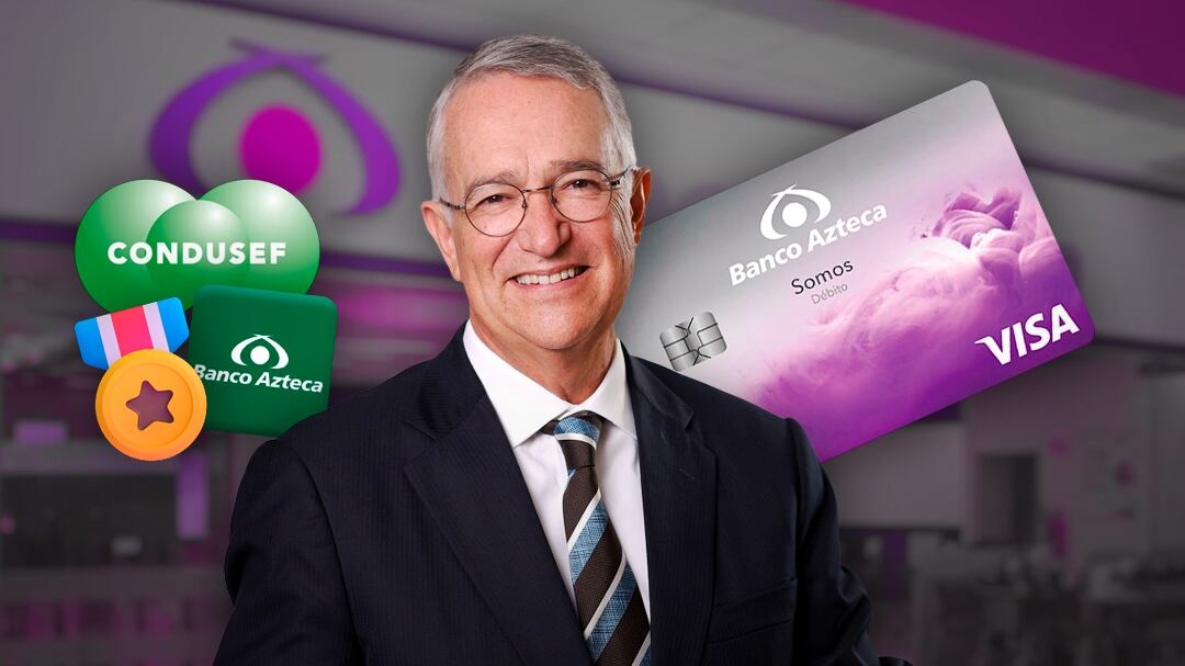 Ricardo Salinas Pliego: Condusef entrega premio a Banco Azteca por cuenta Somos para mujeres