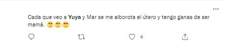 Alaban a Yuya como mamá.