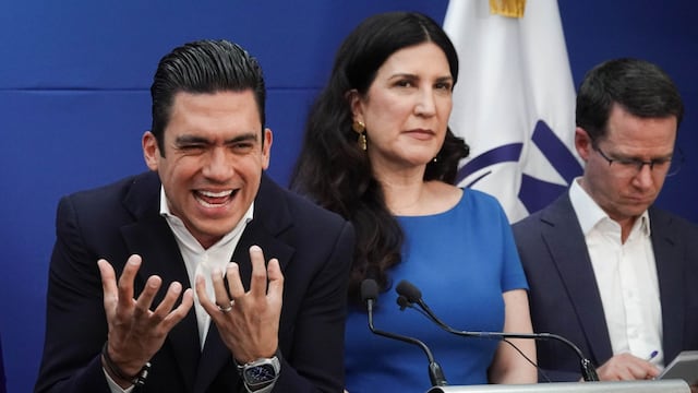 El presidente nacional del PAN, Jorge Romero Herrera, habló sobre el apoyo que, dijo, mantiene el partido hacia la gobernadora de Chihuahua