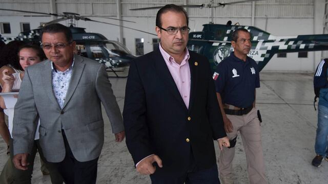 Javier Duarte. Baja en el PRI.