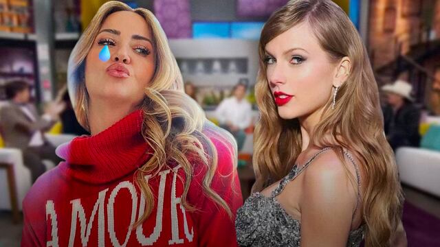 Andrea Legarreta es atacada por críticas a Taylor Swift