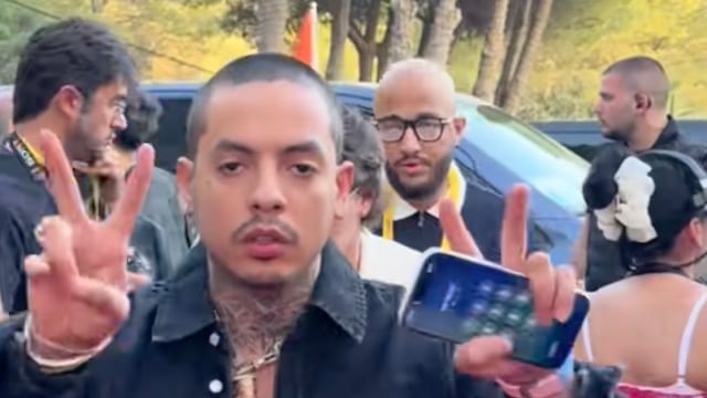 Natanael Cano causó polémica por su comportamiento en Premios Juventud 2026