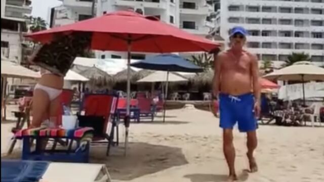 El hecho se pudo atestiguar en un video de Facebook