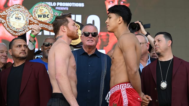 Canelo y Munguía cara a cara