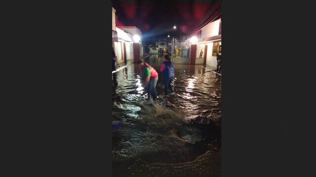 Inundación en Tultitlán