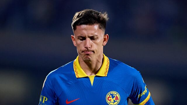 Brian Rodríguez con el Club América.