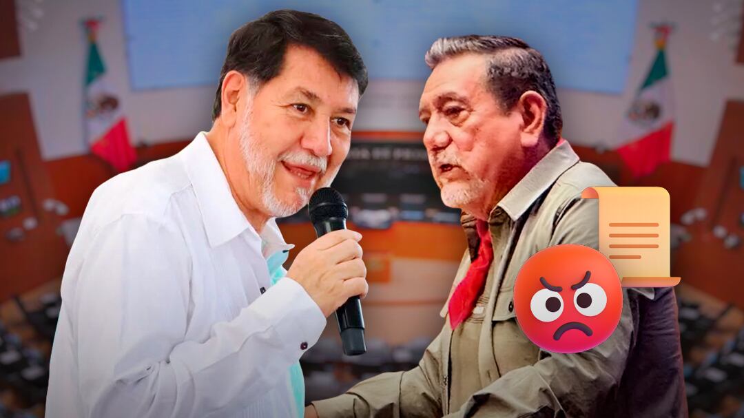 A Félix Salgado Macedonio no le gustaron las burlas de Gerardo Fernández Noroña por la reforma contra el nepotismo