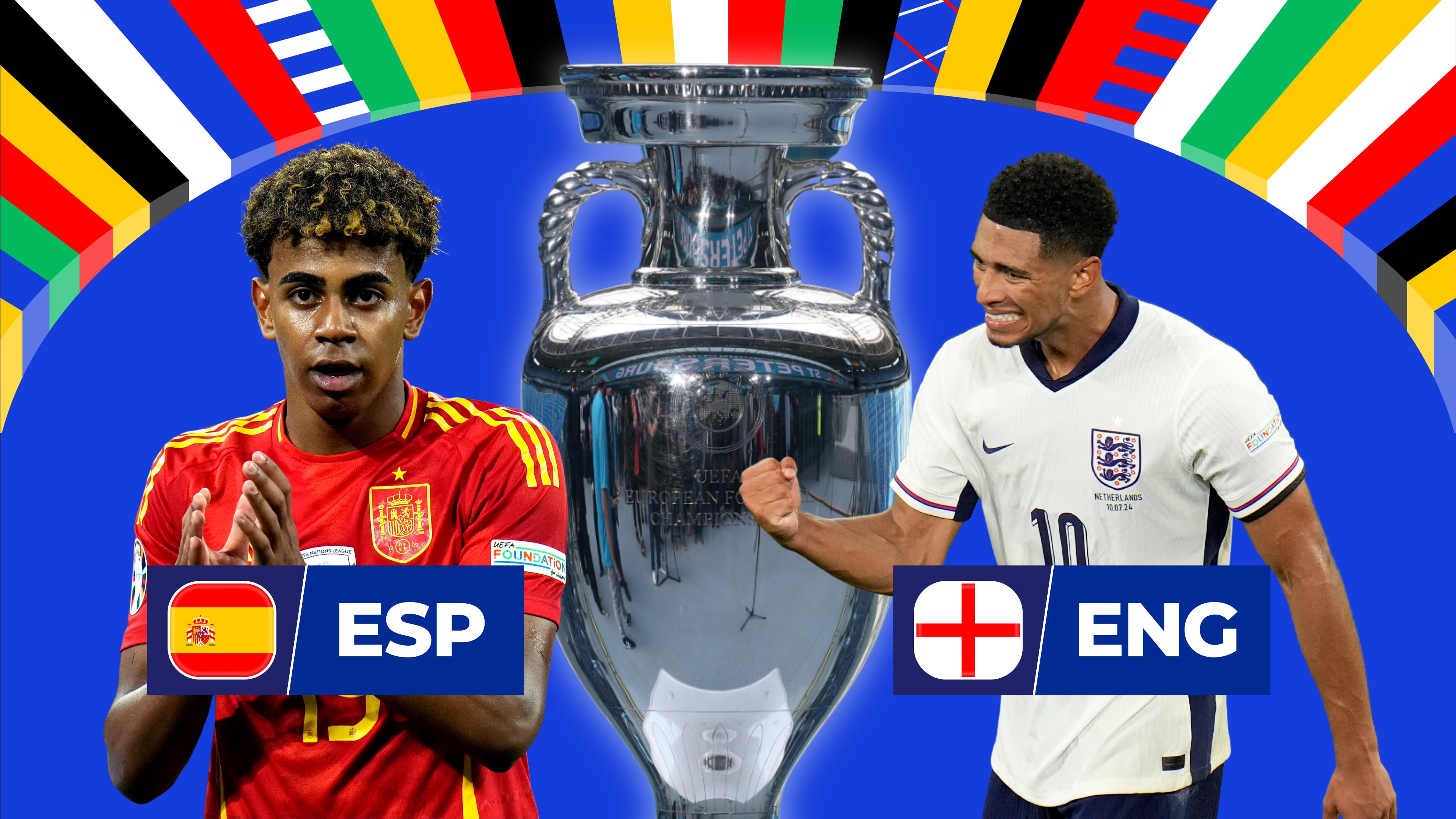 ¿España vs Inglaterra va por TV abierta? Horario y canal para ver en vivo la final de la Eurocopa 2024