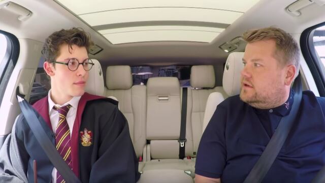 Shawn Mendes y James Corden