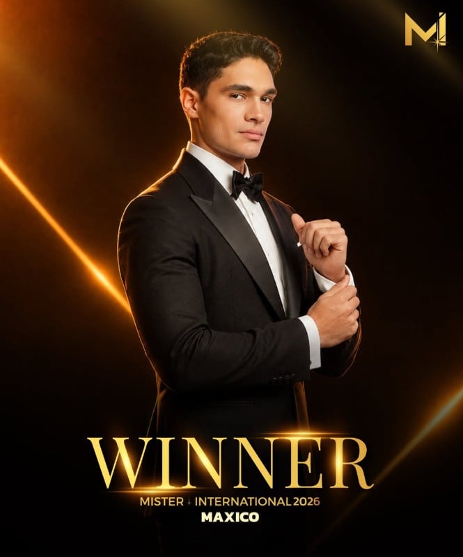 Mister International 2026: Andrés Briseño le da la corona a México