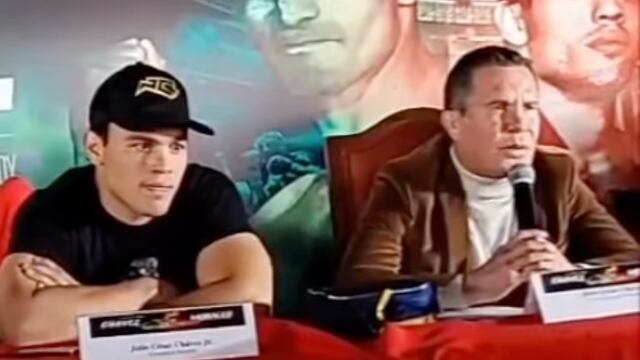 Julio César Chávez y Julio César Chávez Jr.