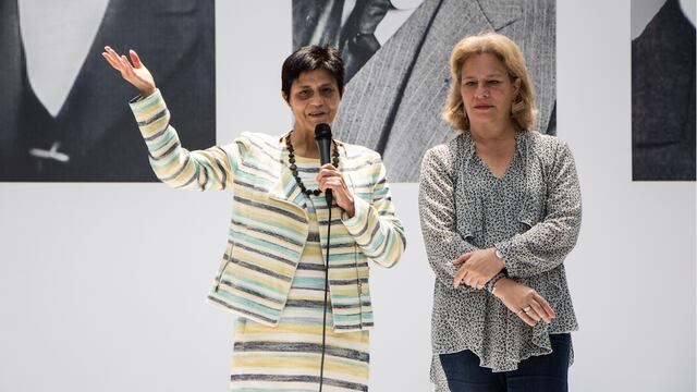 Blanca Jiménez Cisneros (izq) y Josefa González Blanco (der).