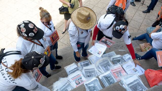 Búsqueda de familias de desaparecidos