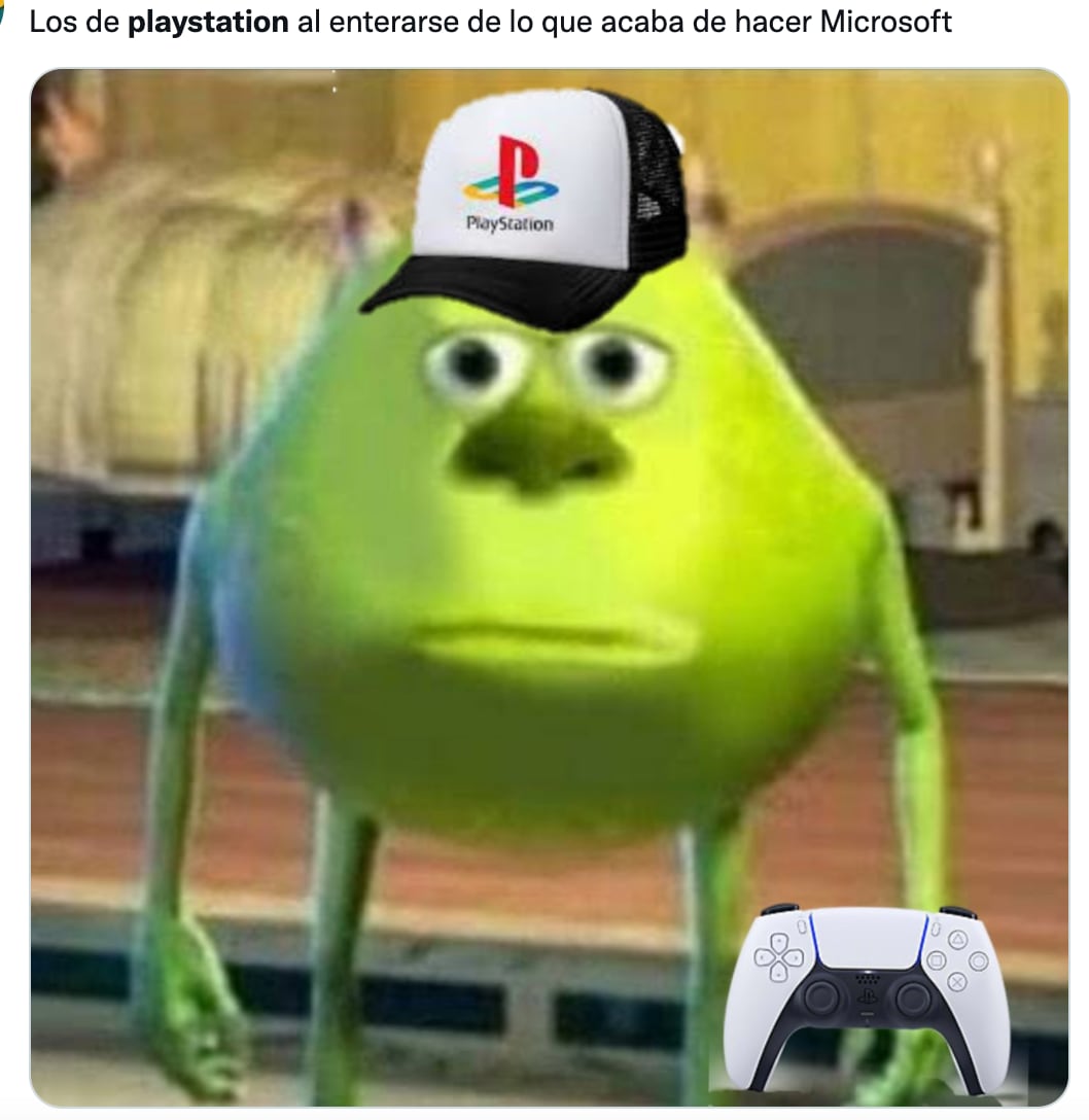 Memes Microsoft compra Activision Blizzard
