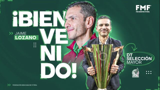 Jaime Lozano, DT de la Selección Mexicana