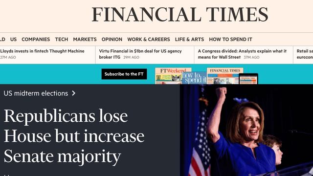 Un avance pequeño, pero importante. Quizá sea el principio de algo que crezca en EEUU.