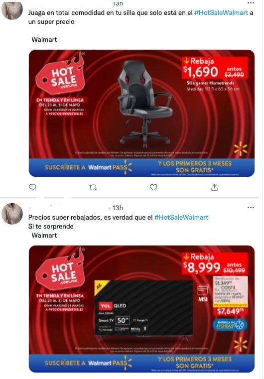 Walmart usaría bots para promocionarse en el Hot Sale 2022