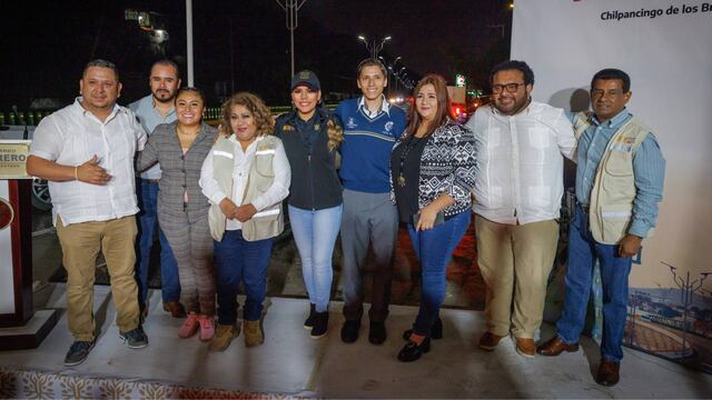 Evelyn Salgado inaugura modernización del Boulevard Vicente Guerrero