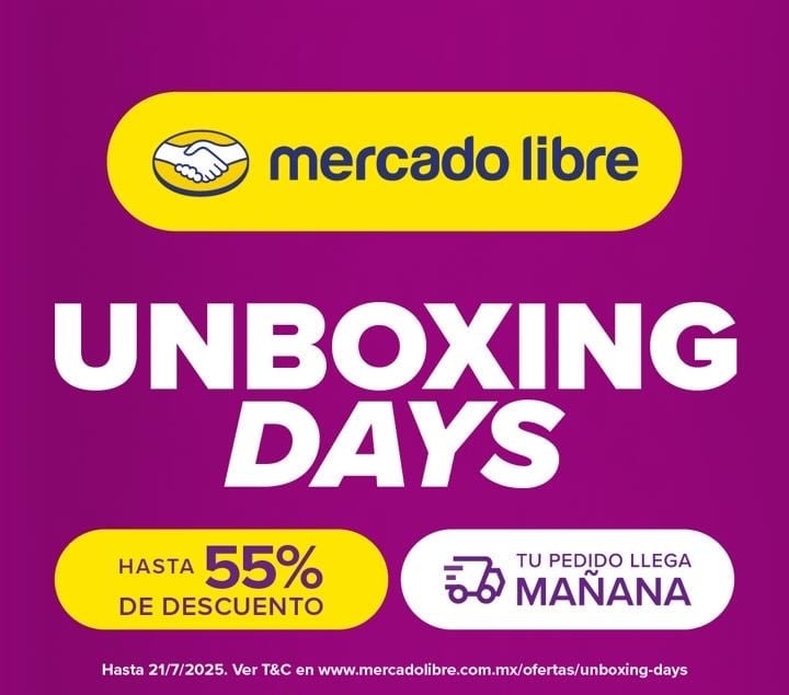 Unboxing Days 2025 en Mercado Libre