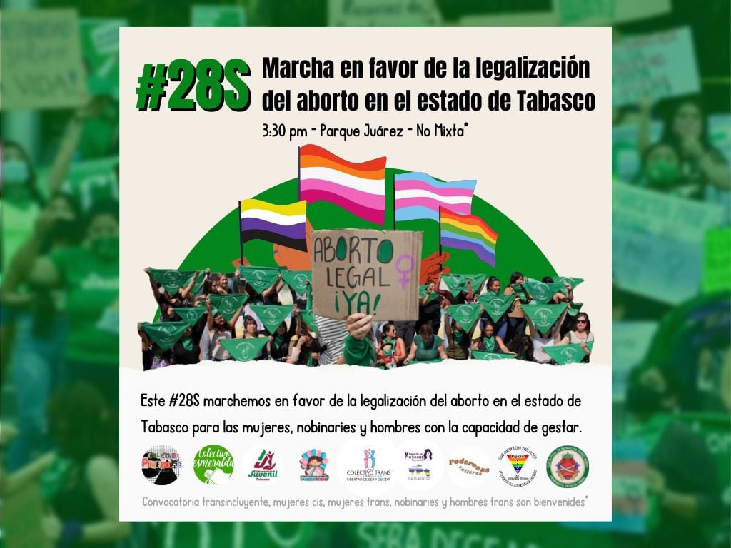 Marcha en Tabasco