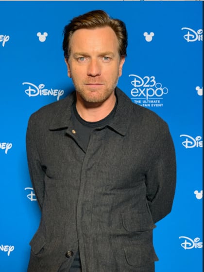 Ewan McGregor en la D23 Expo de este viernes 23 de agosto.