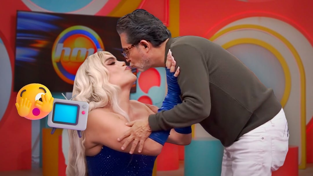 Wendy Guevara y Raúl Araiza reviven su beso en vivo en Hoy y YouTube