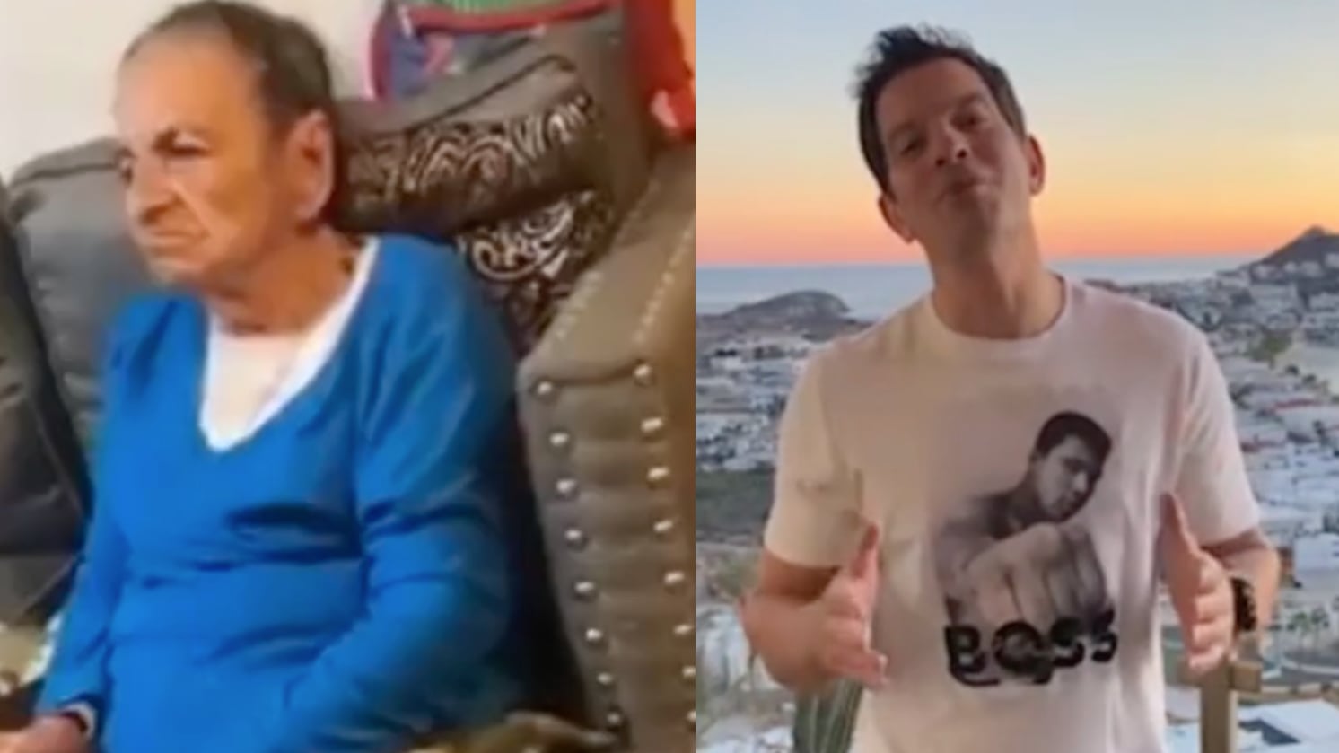 VIDEO: Abuelita se niega a bañarse hasta que se lo pida Yahir y así le respondió el cantante