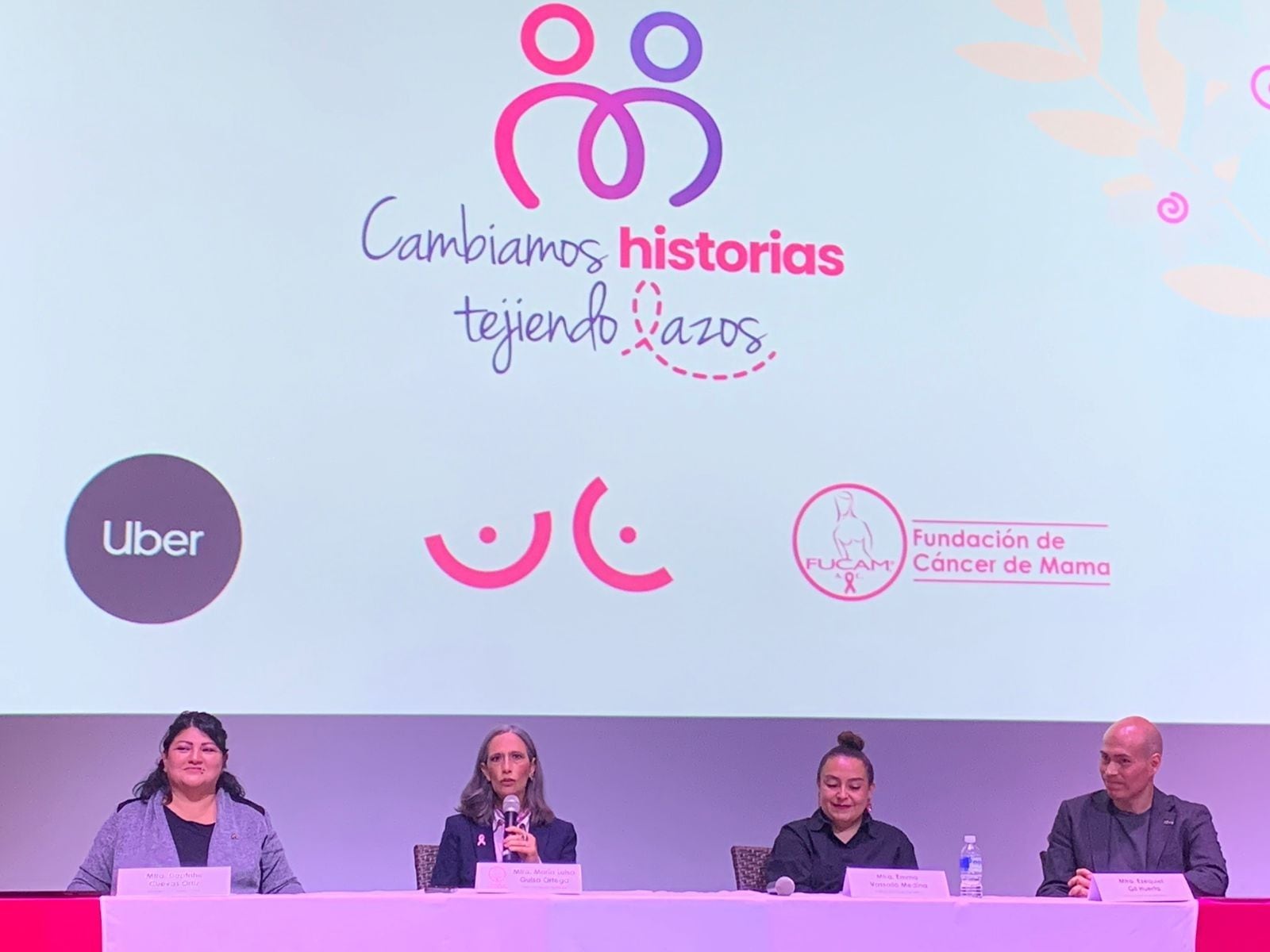 Uber y FUCAM anunciaron alianza por el Día Mundial Contra el Cáncer de Mama