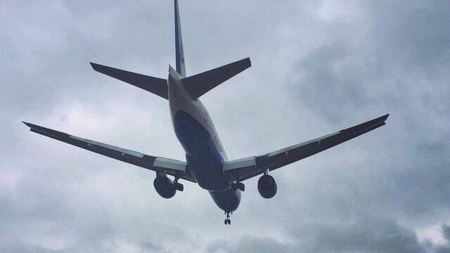 Aeropuerto de Vnukovo en Moscú, Rusia