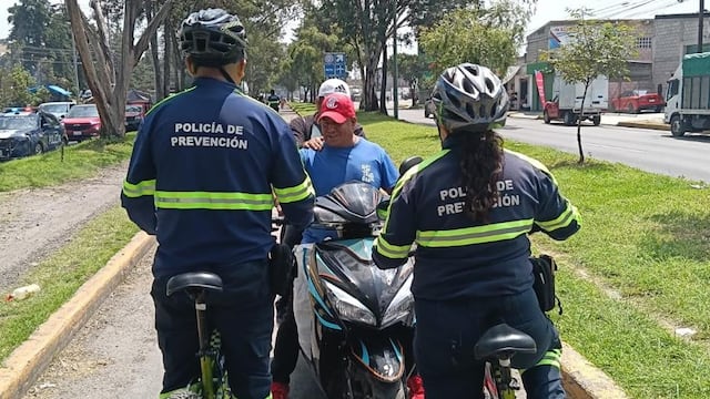 Ciclopatrulla de Toluca recorre casi 5 mil kilómetros en seis meses.