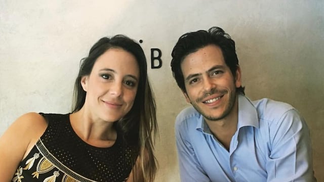 Sofía Niño de Rivera y su hermano Adrián Niño de Rivera.