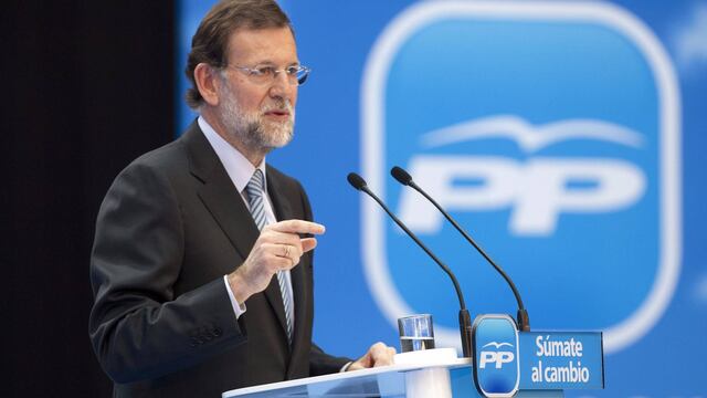 Mariano Rajoy es un militante del Partido Popular