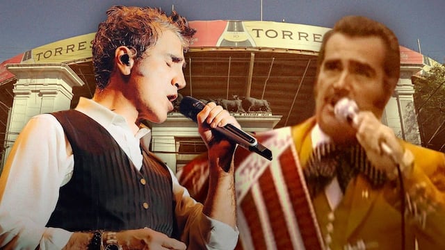 Alejandro Fernández y Vicente Fernández