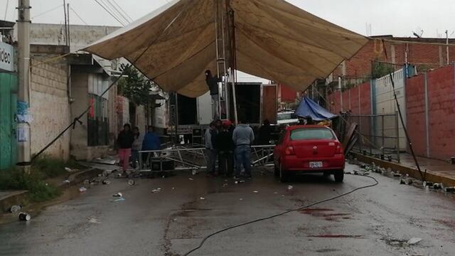 El ataque dejó 8 personas lesionadas.