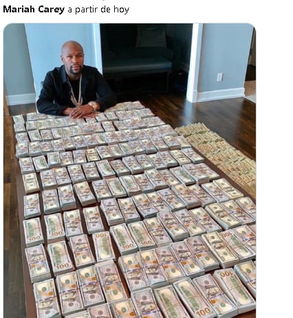 Meme a Mariah Carey por inaugurar la Navidad un año más.