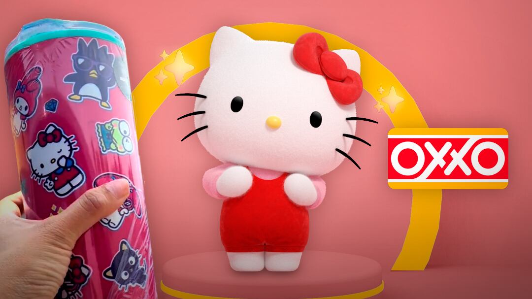 Vaso de Hello Kitty en Oxxo: Precio del bonito coleccionable con los personajes de Sanrio