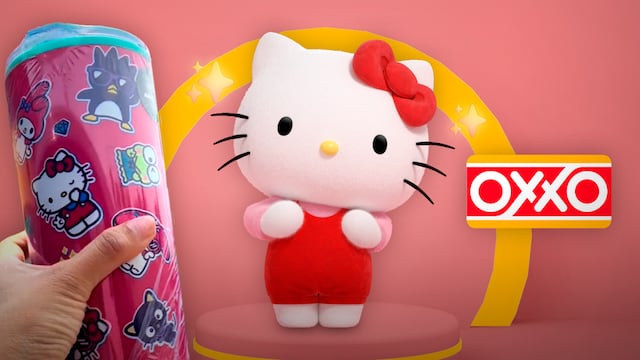 Vaso de Hello Kitty en Oxxo