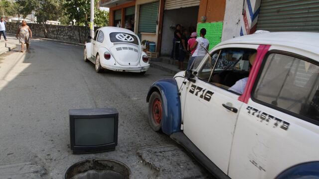 Robo de tapa de alcantarilla