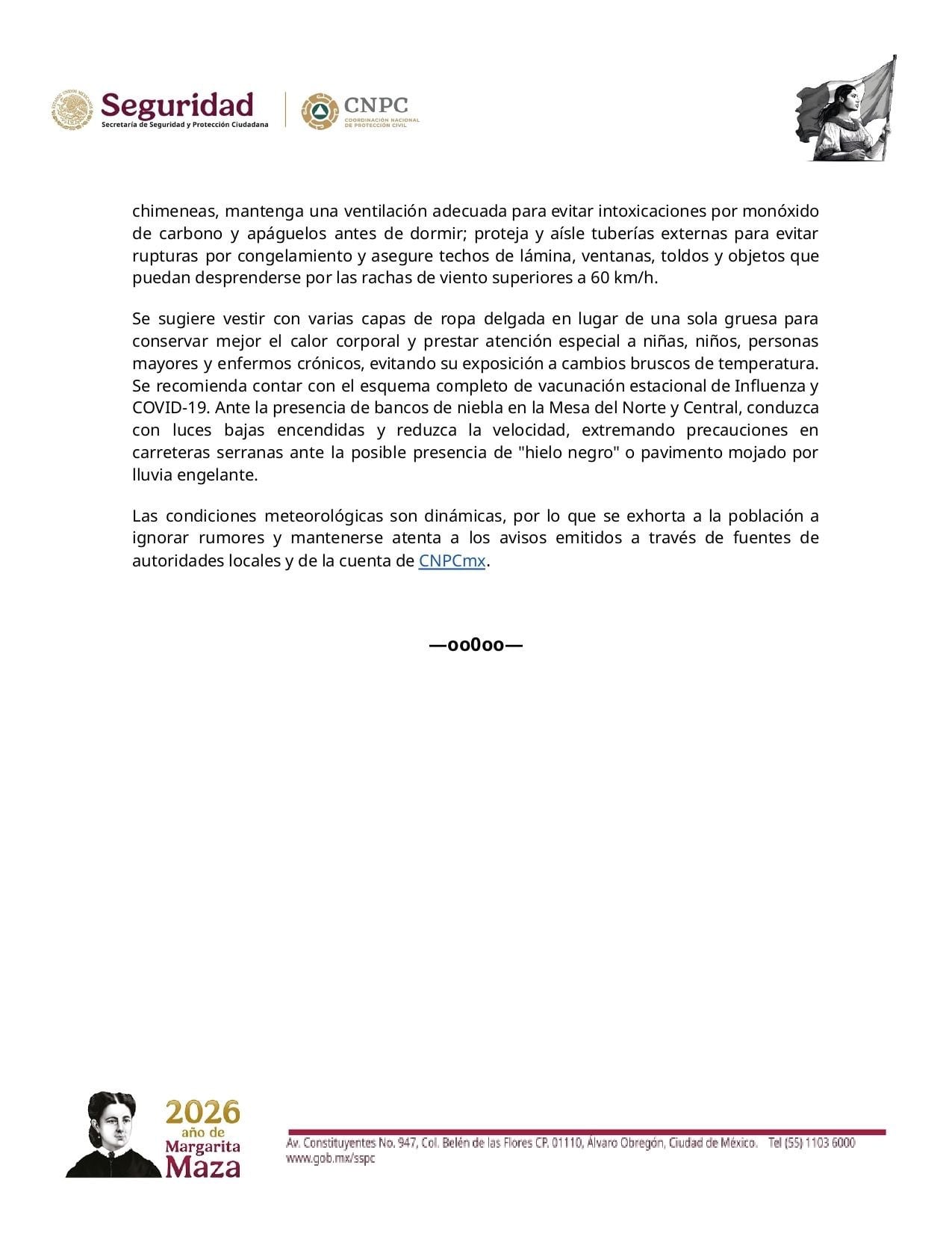 Llega la tercera tormenta invernal con lluvias, heladas y frío intenso