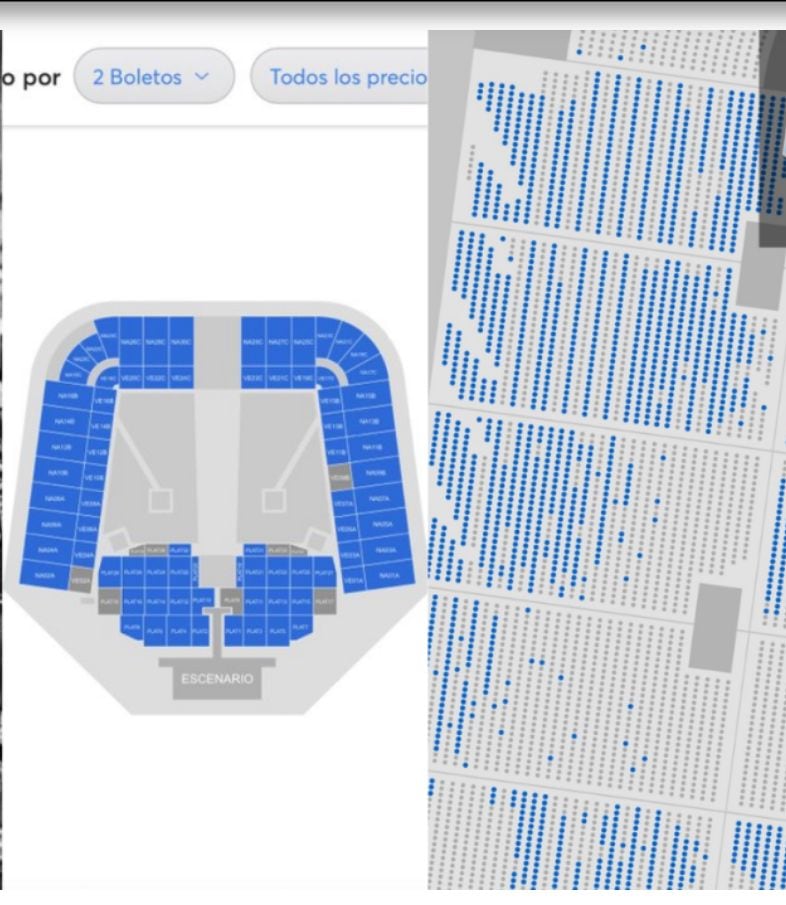 Boletos disponibles
