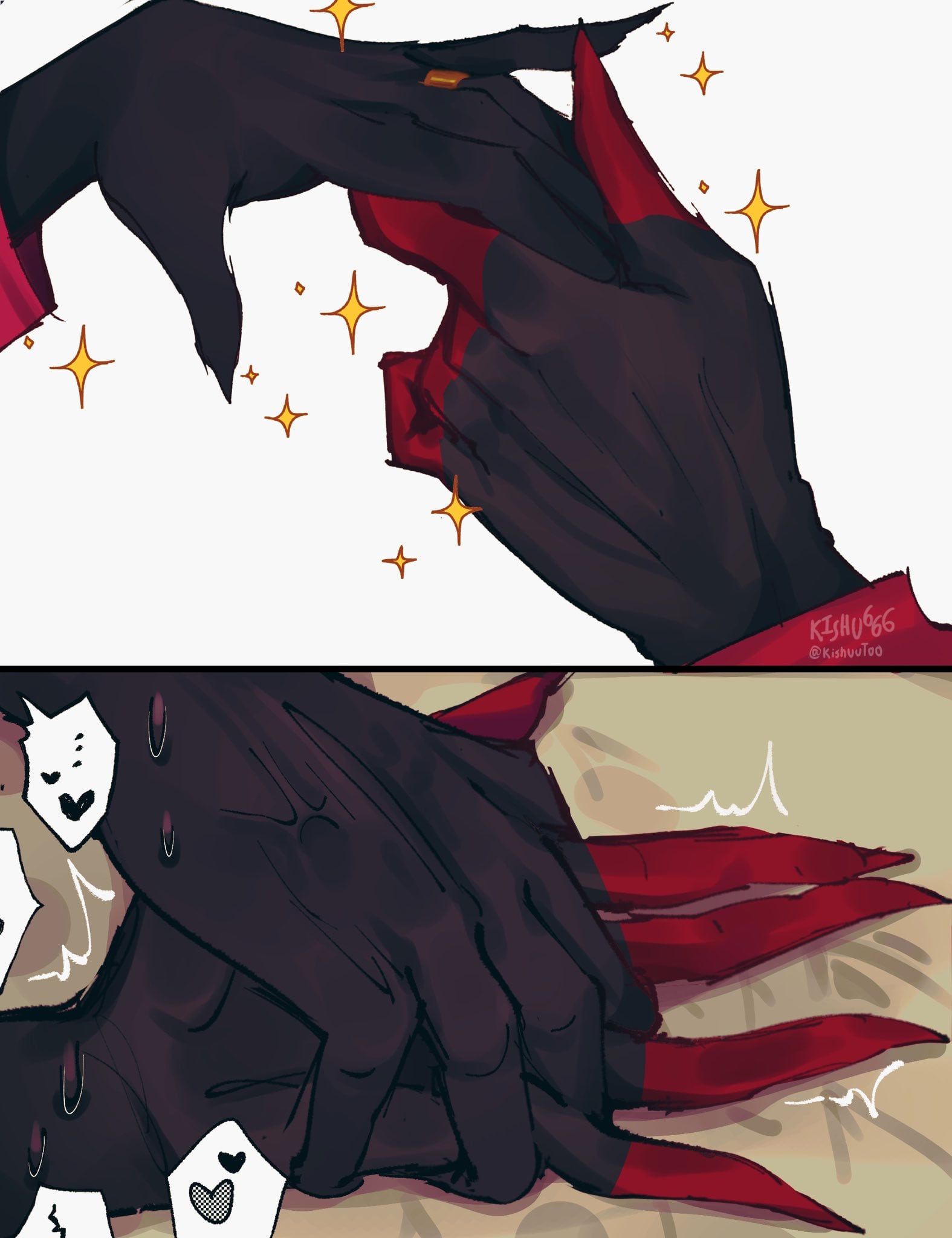 Fanarts de Alastor x Lucifer, el nuevo ship de Hazbin Hotel