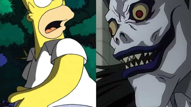 Los Simpson y Death Note