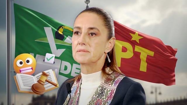Reforma electoral genera tensión con PT y PVEM; Sheinbaum responde
