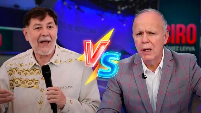 Nueva pelea entre Gerardo Fernández Noroña y Ciro Gómez Leyva por libro