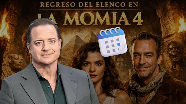 Brendan Fraser confirma rodaje de La Momia 4 y su fecha de estreno